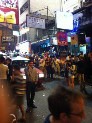 LKF Commotion, Hong Kong