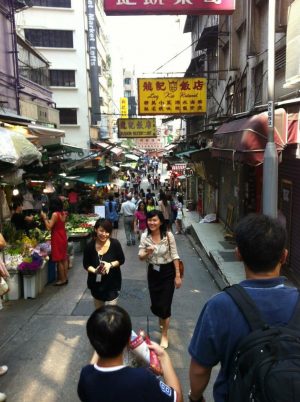 The Markets Near Hollywood Street, Hong Kong