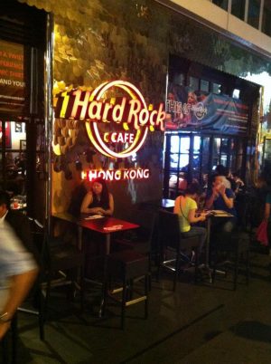 The Hard Rock Cafe, Hong Kong